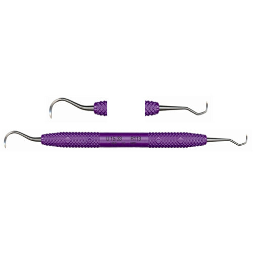 PDT R113 Cruise Line Double End #U15/33 Anterior Dental Scaler Purple PDT R113 Cruise Line Double End #U15/33 Anterior Dental Scaler Purple